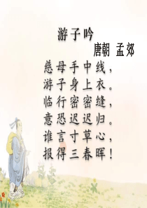 《母亲的恩情》课件(苏教版二年级语文下册课件)