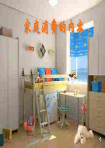 家庭消费的内容1高一政治课件