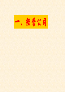 高一政治公司的经营3高一政治课件