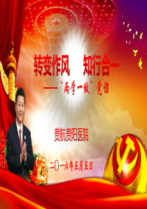 2016年两学一做学习主题教育动员
