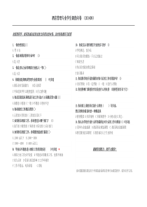 酒店管理专业学生调查问卷2014