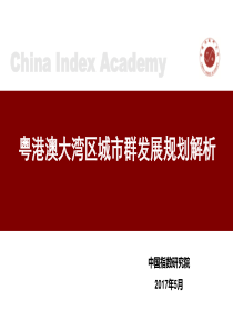 粤港澳大湾区城市群发展规划解析527（PDF39页）
