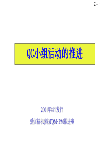 E.QCサークル活动の推进(中国语简体字)