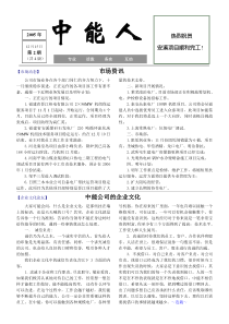 市场动态-中能电力