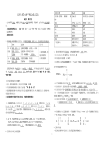 高中生物学业水平测试知识点总结