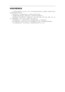 档案借阅管理制度