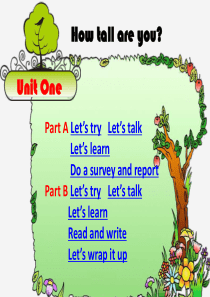 Unit1全PEP人教版英语六年级下册教学资源