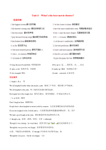 Unit4Whatsthebestmovietheater基础知识手册辅教资料