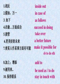 高三英语课件高三英语上学期senior1unit10高三英语课件