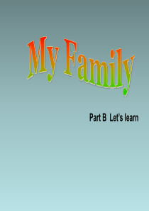 三年级英语下册 Unit2 Part B Lets learn课件 人教PEP(标准版)