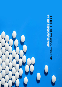 招投标知识培训