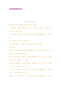 肉驴养殖养驴技术