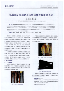 热电部6号锅炉水冷壁炉管开裂原因分析