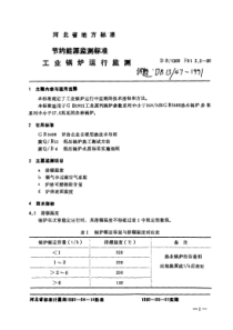 DB13471991工业锅炉运行监测
