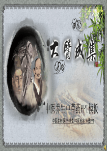 中医PPT模板