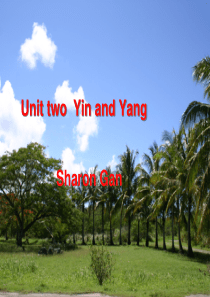 unit 2 Yin and Yang HK2009