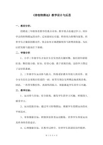 《持轻物掷远》教学设计与反思