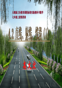 直线、射线、线段(1) --高文宏
