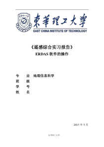 erdas实习报告