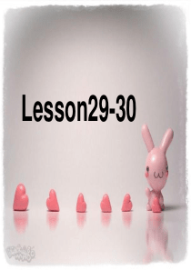 3L看听学Lesson29-30