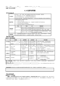 4.4化学与环保【中考化学专题复习】