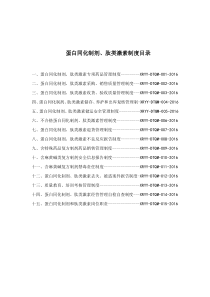 蛋白同化制剂、肽类激素经营质量管理制度(XXXX)
