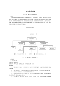 行政部规章制度（16P）