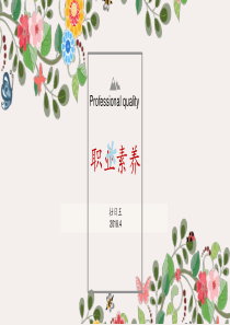 职业素养培训