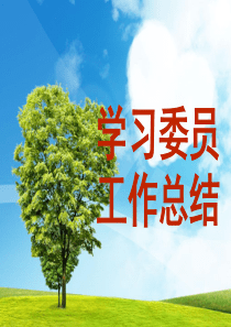学习委员工作总结