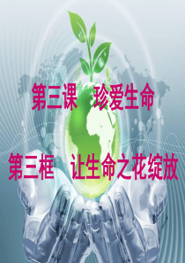3.3让生命之花绽放