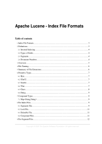 lucene索引格式(最新版)