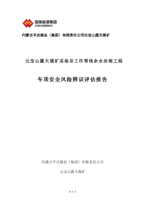 专项安全风险辨识评估报告-2020-3