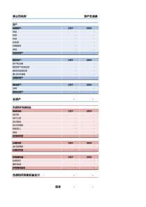 资产负债表-完整版