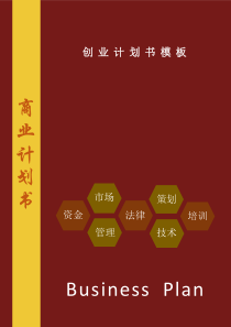 创业计划书通用模板