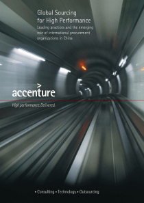 ACCENTURE全球采购