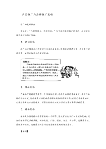 产品品牌推广策略-详细