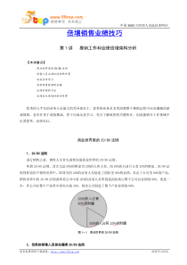 倍增销售业绩技巧