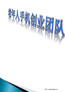 创业管理终结-老年人手机ppt