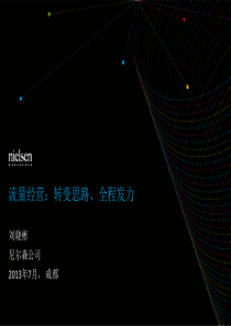 (尼尔森公司)流量经营转变思路、全程发力