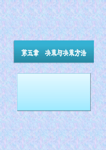 05 决策与决策方法