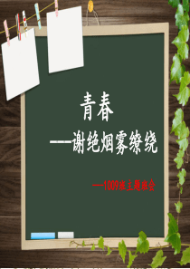 禁烟主题班会