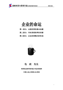 (包政)企业命运