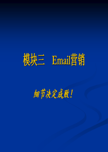 模块三 E-mail营销