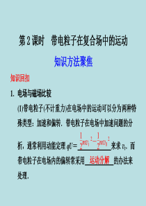 高考物理二轮 专题五 第2课时 带电粒子在复合场中的运动课件