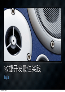敏捷开发最佳实践