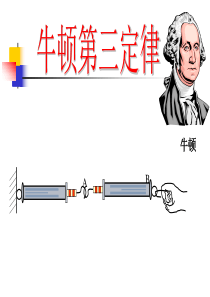 浙江省临海市杜桥中学高中物理课件(必修1)《第四章 牛顿运动定律 第五节 牛顿第三定律》