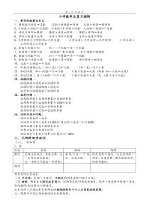 最新2017年人教版数学升学总复习资料