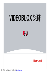 00-VIDEOBLOX矩阵基本操作
