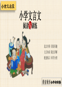小学文言文阅读与训练-买椟还珠.