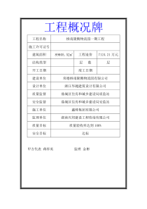 施工现场五牌一图